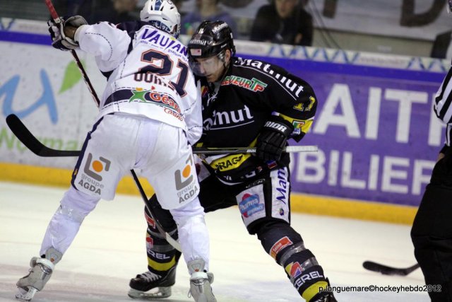 Photo hockey match Rouen - Grenoble  le 03/04/2012