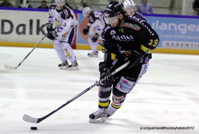 Photo hockey match Rouen - Grenoble  le 03/04/2012