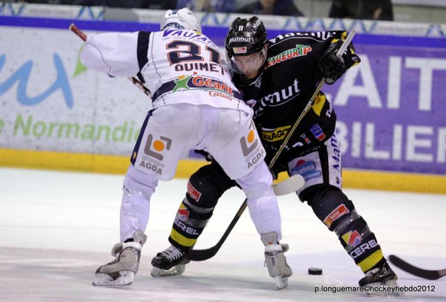 Photo hockey match Rouen - Grenoble  le 03/04/2012