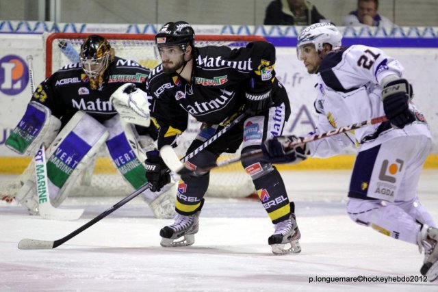 Photo hockey match Rouen - Grenoble  le 03/04/2012