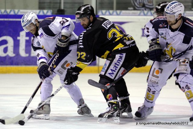 Photo hockey match Rouen - Grenoble  le 03/04/2012