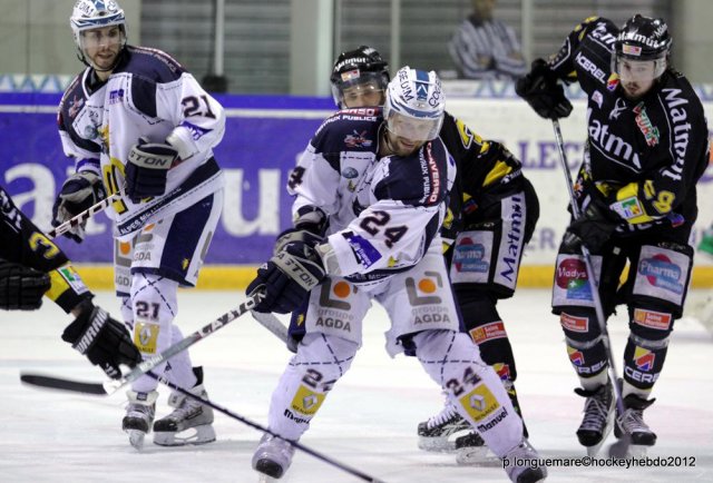 Photo hockey match Rouen - Grenoble  le 03/04/2012