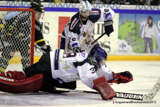 Photo hockey match Rouen - Grenoble  le 03/04/2012