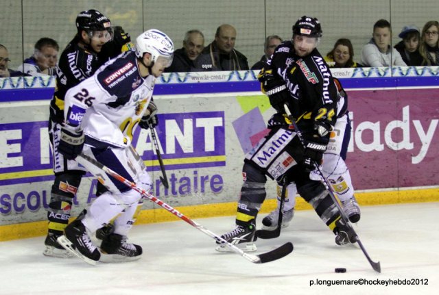 Photo hockey match Rouen - Grenoble  le 03/04/2012