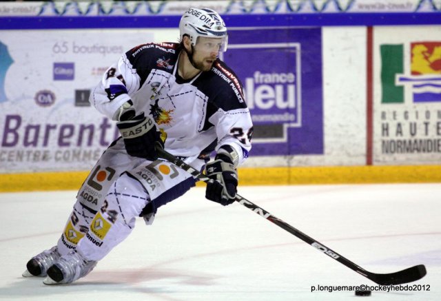 Photo hockey match Rouen - Grenoble  le 03/04/2012