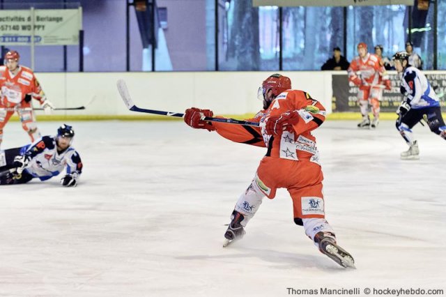 Photo hockey match Amnéville - Tours  le 31/03/2012