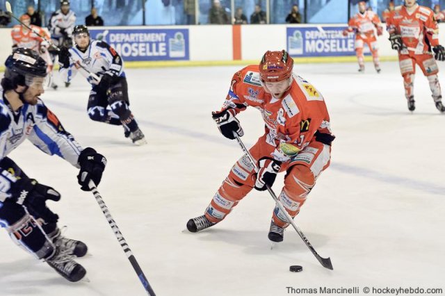 Photo hockey match Amnéville - Tours  le 31/03/2012