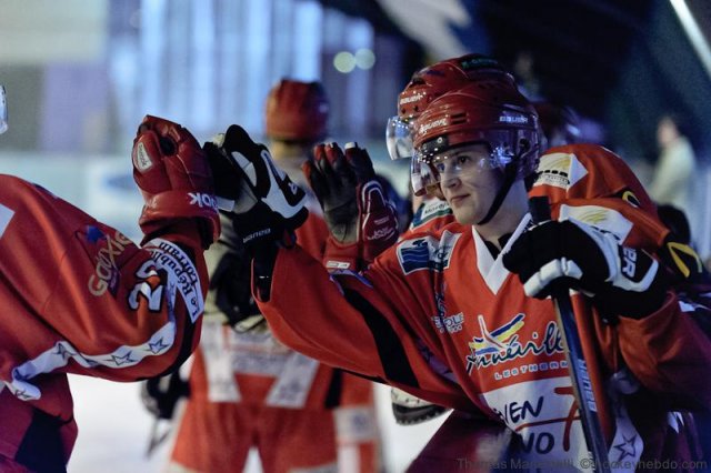 Photo hockey match Amnéville - Tours  le 31/03/2012