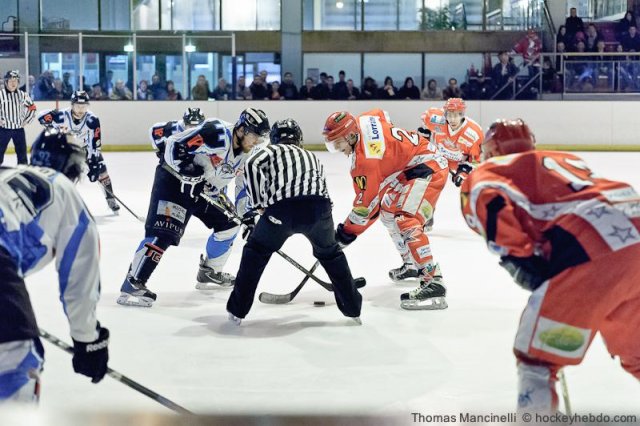 Photo hockey match Amnéville - Tours  le 31/03/2012