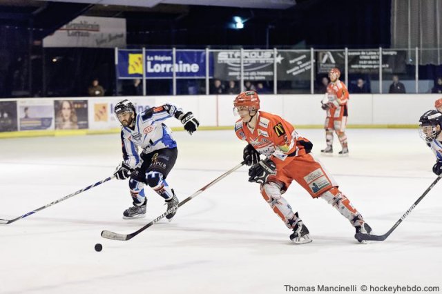 Photo hockey match Amnéville - Tours  le 31/03/2012