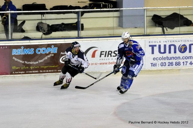 Photo hockey match Reims* - Nice le 04/04/2012