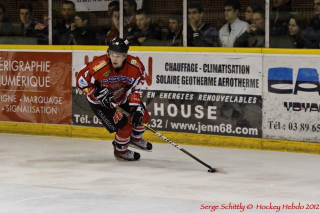 Photo hockey match Mulhouse - Brest  le 07/04/2012