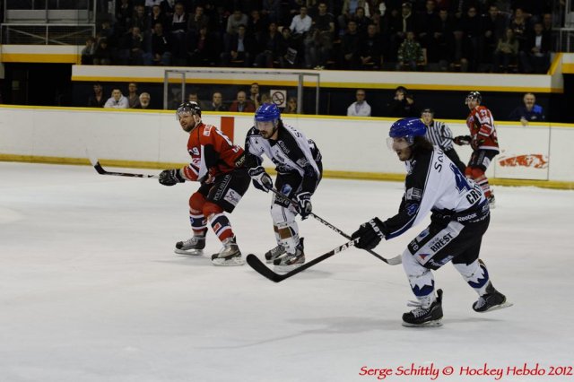 Photo hockey match Mulhouse - Brest  le 07/04/2012