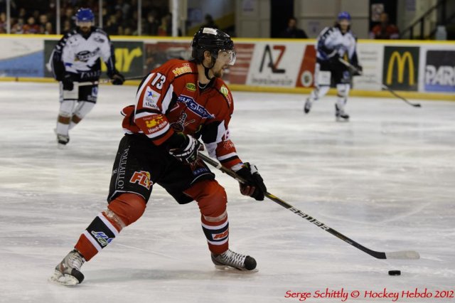 Photo hockey match Mulhouse - Brest  le 07/04/2012