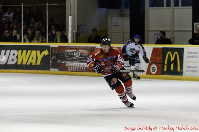 Photo hockey match Mulhouse - Brest  le 07/04/2012