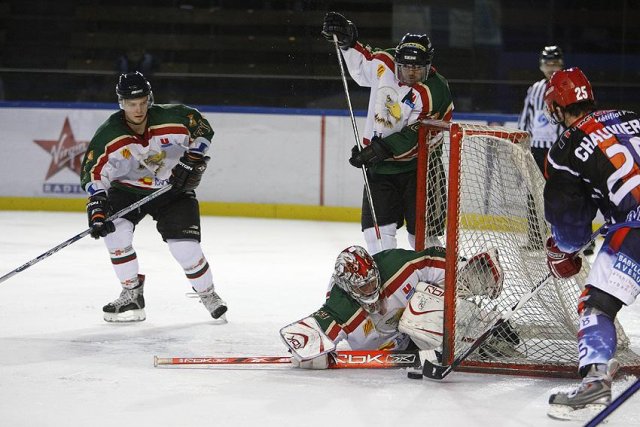 Photo hockey reportage D2 : Lyon / Font Romeu en images
