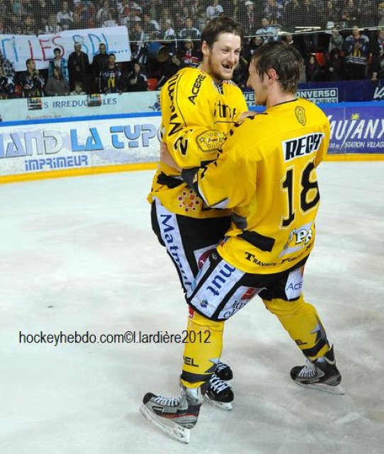 Photo hockey match Grenoble  - Rouen le 07/04/2012