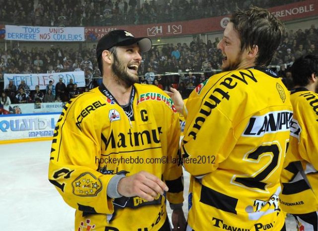 Photo hockey match Grenoble  - Rouen le 07/04/2012