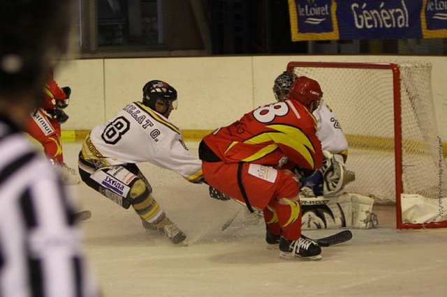 Photo hockey match Orléans - Chambéry le 07/04/2012