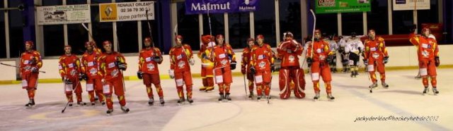 Photo hockey match Orléans - Chambéry le 07/04/2012