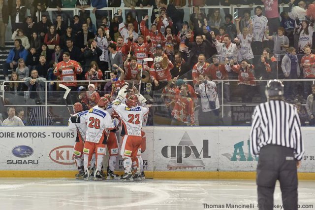 Photo hockey match Tours  - Amnéville le 07/04/2012