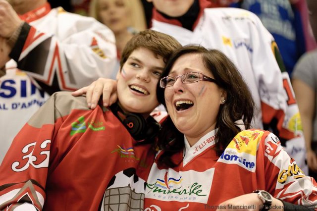 Photo hockey match Tours  - Amnéville le 07/04/2012