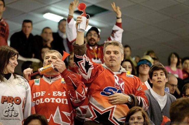 Photo hockey match Tours  - Amnéville le 07/04/2012