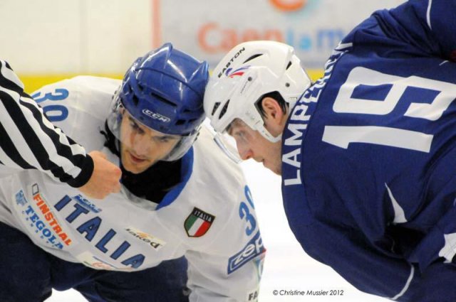 Photo hockey reportage France Italie Match1 en images