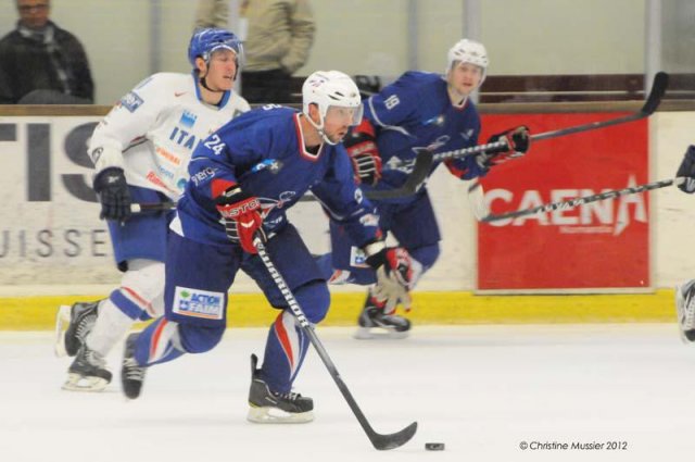 Photo hockey reportage France Italie Match1 en images