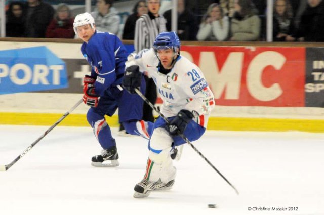 Photo hockey reportage France Italie Match1 en images