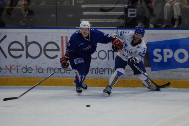 Photo hockey reportage Festival offensif des Bleus