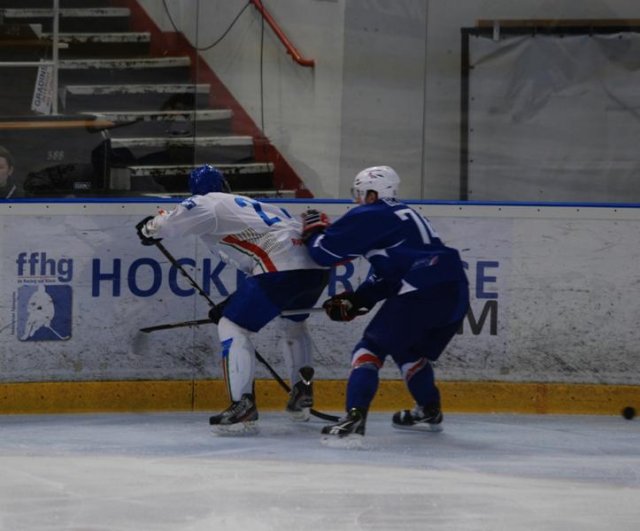 Photo hockey reportage Festival offensif des Bleus