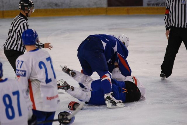 Photo hockey reportage Festival offensif des Bleus