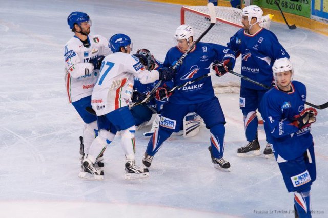 Photo hockey reportage France - Italie : Galerie 3
