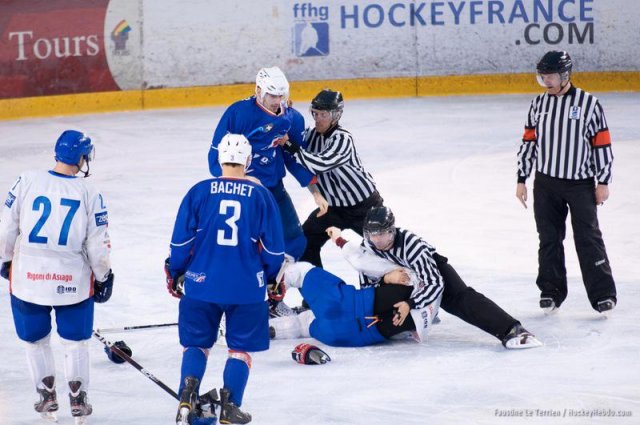 Photo hockey reportage France - Italie : Galerie 3