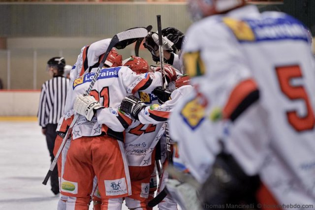 Photo hockey match Annecy - Amnéville le 14/04/2012