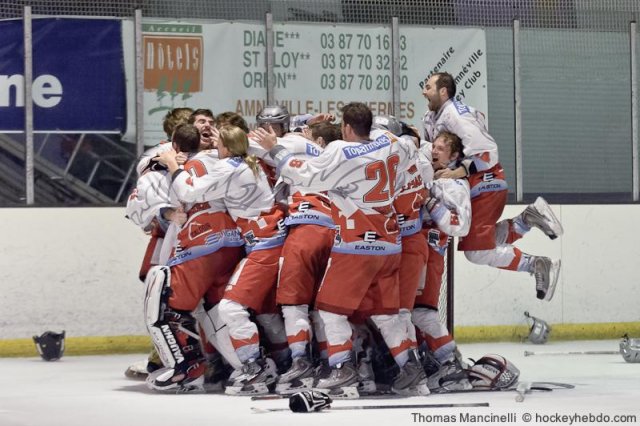 Photo hockey match Amnéville - Annecy le 21/04/2012