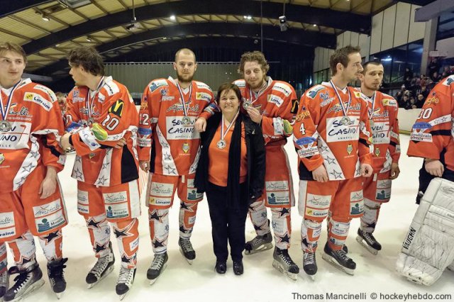 Photo hockey match Amnéville - Annecy le 21/04/2012