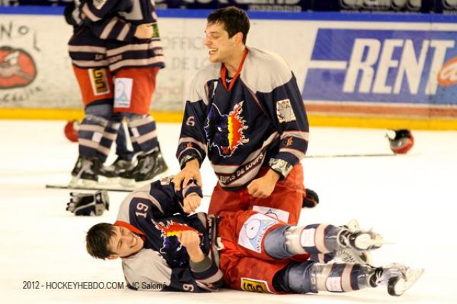 Photo hockey reportage U22 : Grenoble champion !