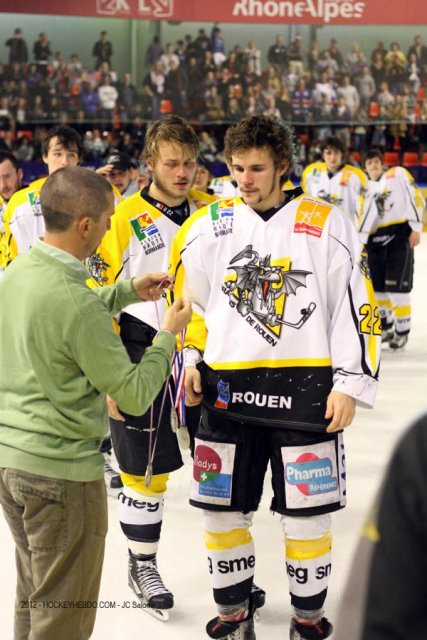 Photo hockey reportage U22 : Grenoble champion !