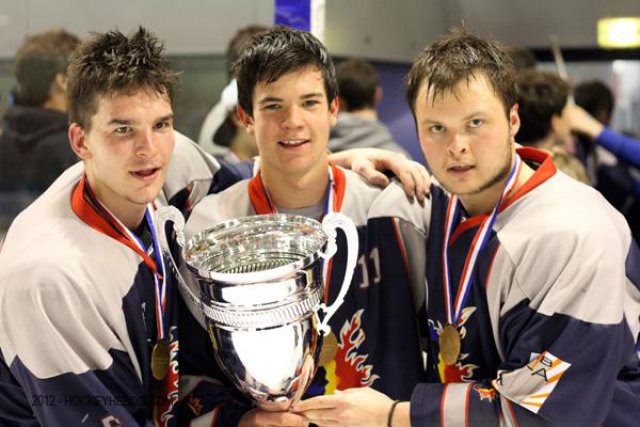 Photo hockey reportage U22 : Grenoble champion !