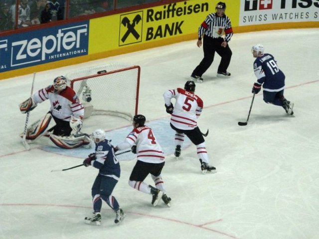 Photo hockey album Mondial 12 - France VS Canada