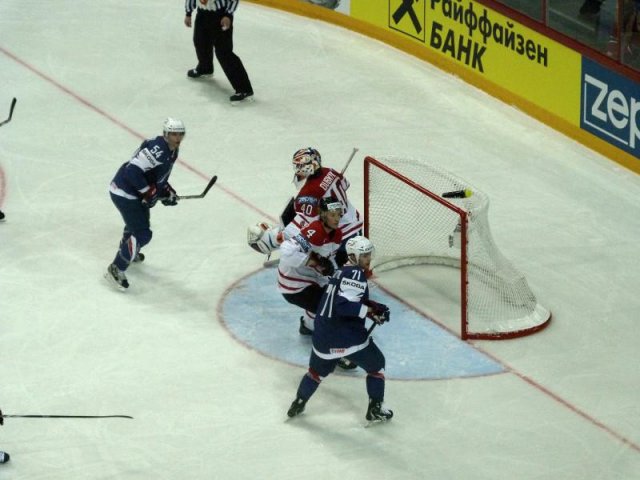 Photo hockey album Mondial 12 - France VS Canada