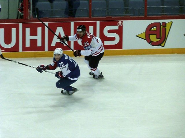 Photo hockey album Mondial 12 - France VS Canada