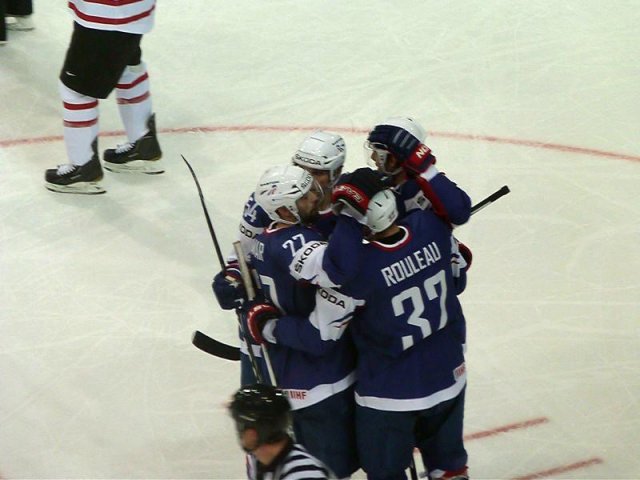 Photo hockey album Mondial 12 - France VS Canada