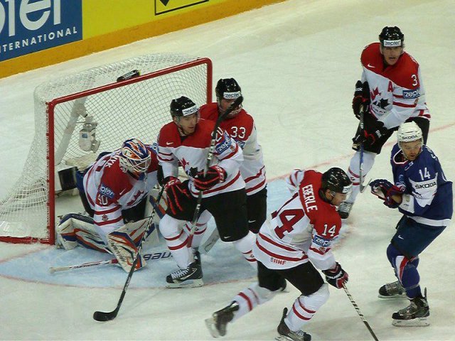 Photo hockey album Mondial 12 - France VS Canada