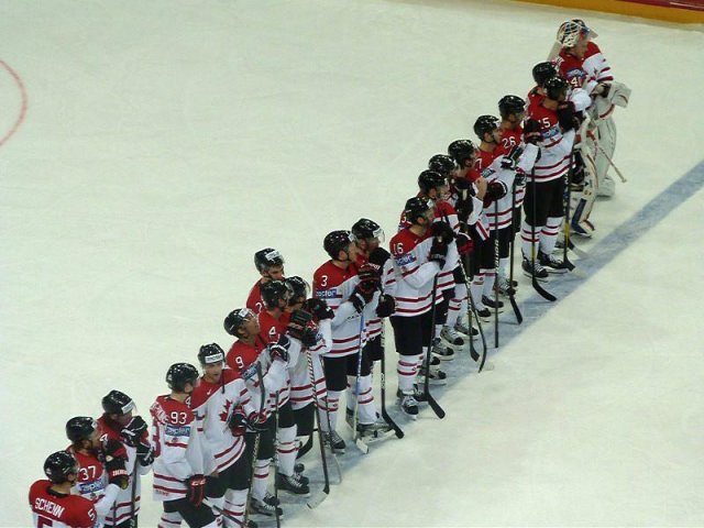 Photo hockey album Mondial 12 - France VS Canada