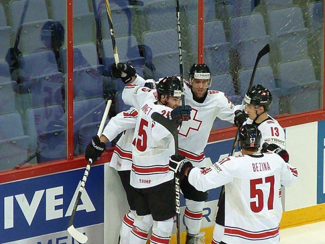 Photo hockey album Mondial 12 - Canada VS Suisse