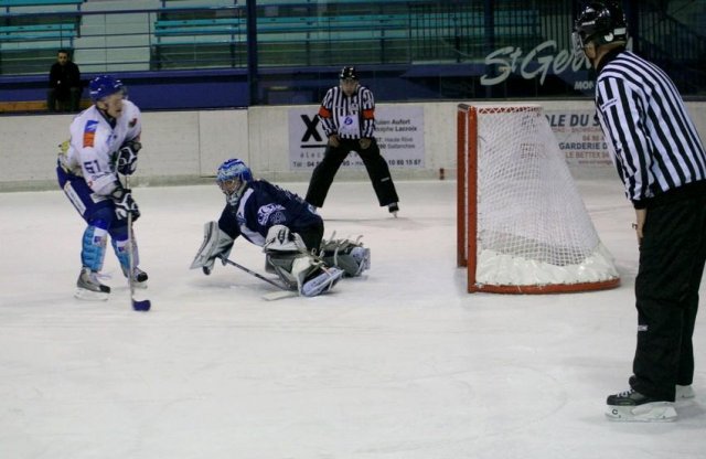 Photo hockey match Mont-Blanc - Dijon  le 28/10/2008
