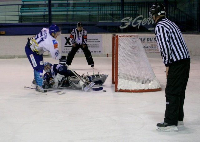 Photo hockey match Mont-Blanc - Dijon  le 28/10/2008